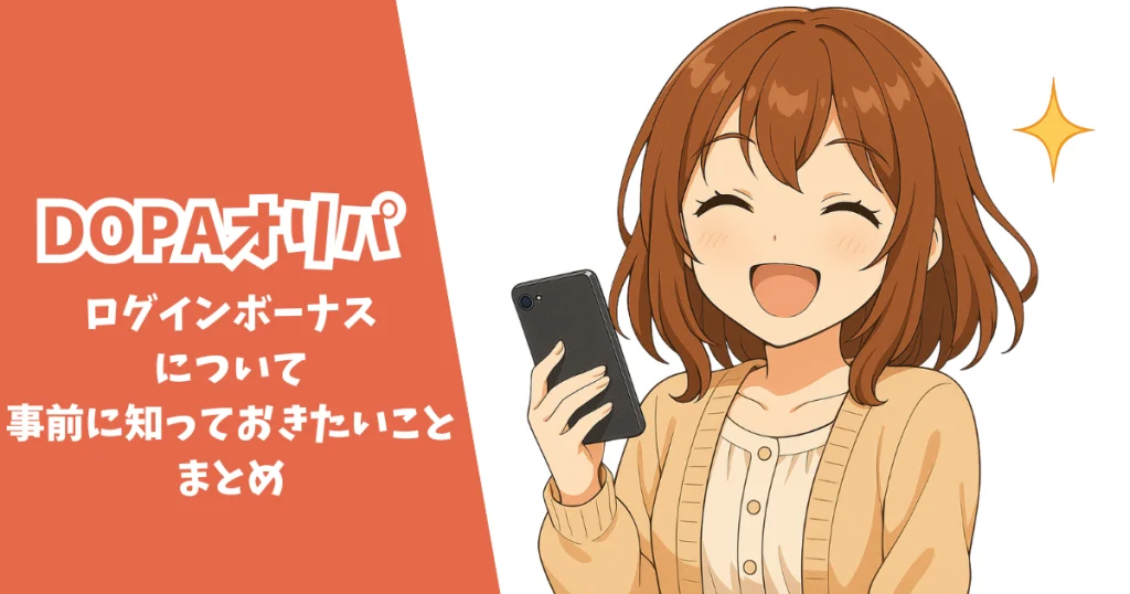 dopa ログインボーナス